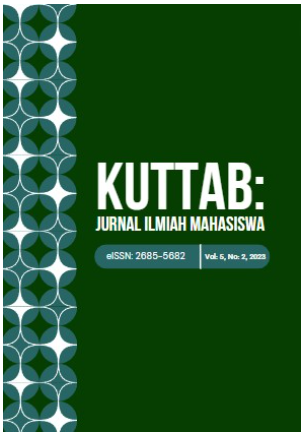 					View Vol. 5 No. 1 (2023): Pendidikan dan Pembelajaran
				